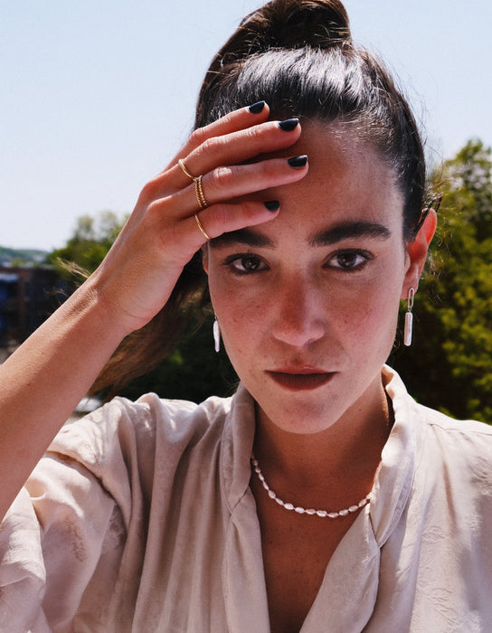 Boucles d'oreilles numéro dix