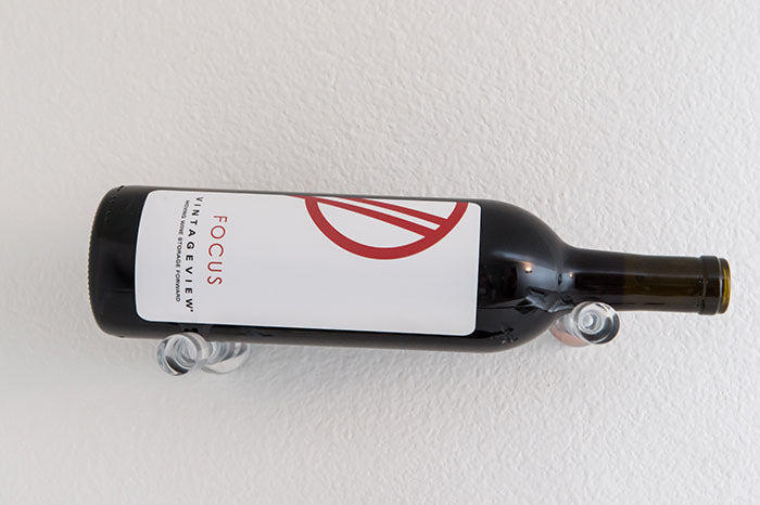 Vino pins mural tiges en métal pour 1 bouteille