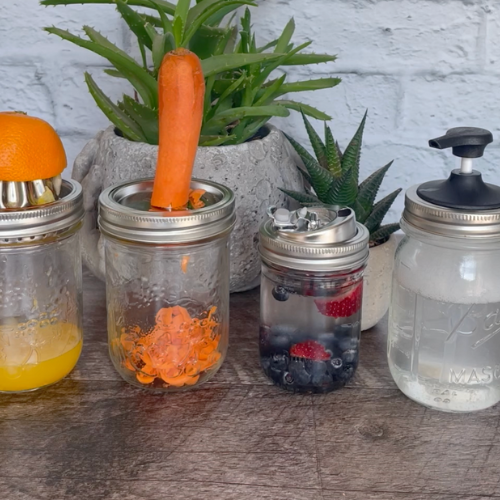 Adaptateurs pour pots Mason