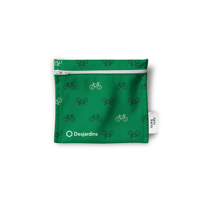 Mini sac à collation écologique réutilisable fait au québec à personnaliser