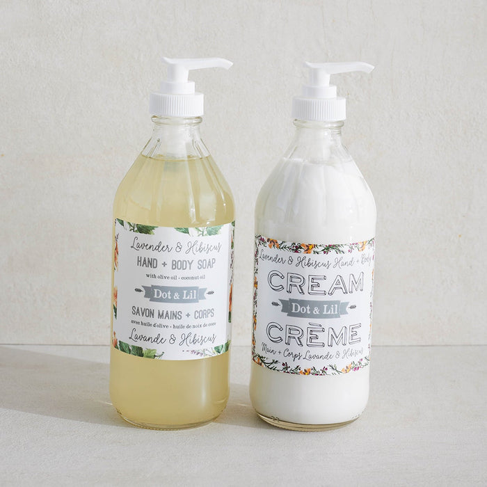 hand soap + cream DUO