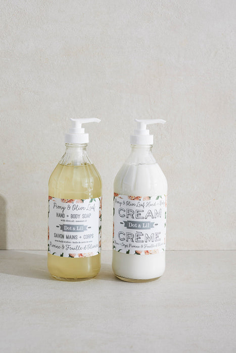 hand soap + cream DUO