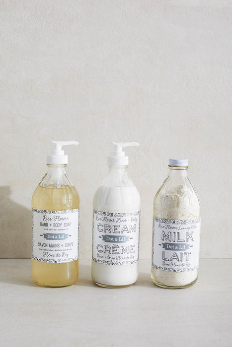 Lait bain fleur de riz