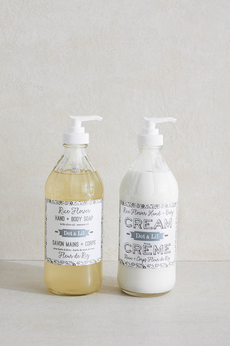 hand soap + cream DUO