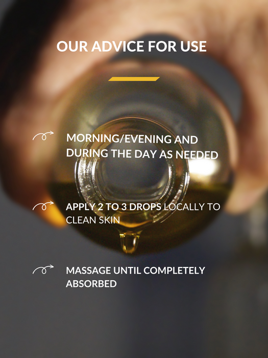 Sérum "ep" apaisant réduit les démangeaisons et régénère la peau. pour les peaux sujettes à l'eczéma et psoriasis.