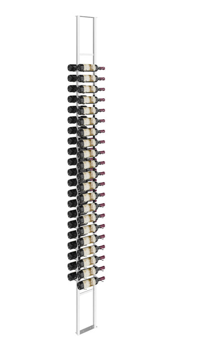 Kit de supports à bouteilles flottantes 2 cotés de la série w (42 à 84 bouteilles)