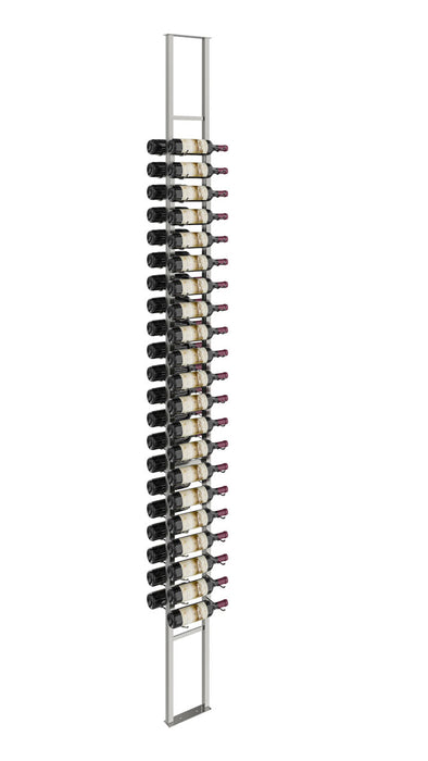 Kit de supports à bouteilles flottantes 2 cotés de la série w (42 à 84 bouteilles)