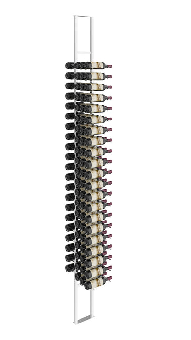 Kit de supports à bouteilles flottantes 2 cotés de la série w (42 à 84 bouteilles)