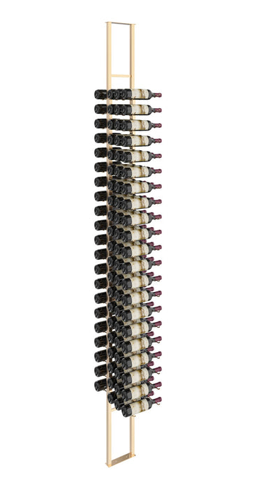 Kit de supports à bouteilles flottantes 2 cotés de la série w (42 à 84 bouteilles)