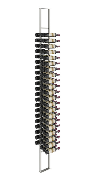 Kit de supports à bouteilles flottantes 2 cotés de la série w (42 à 84 bouteilles)