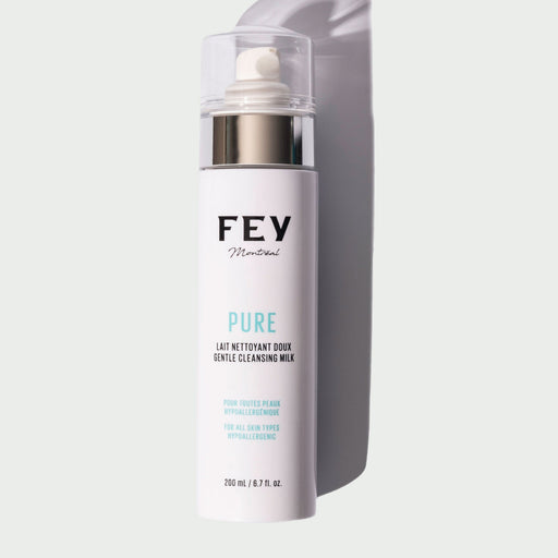 PURE Vegan & Natural Facial Cleansing Milk | FEY Cosmetics | PURE nettoyant doux pour le visage naturel et vegan