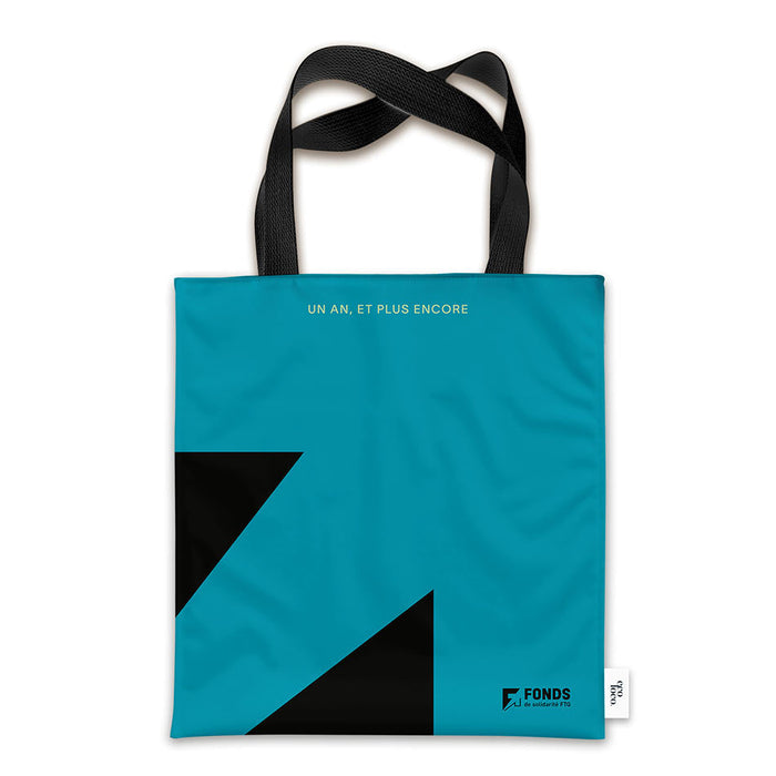 Sac fourre-tout écologique et réutilisable fait au québec à personnaliser