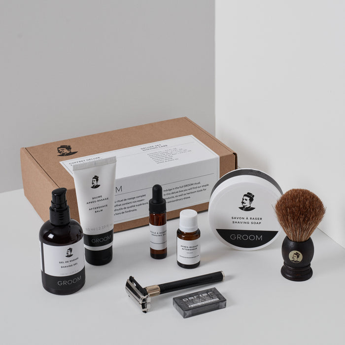 Coffret deluxe - soins du rasage