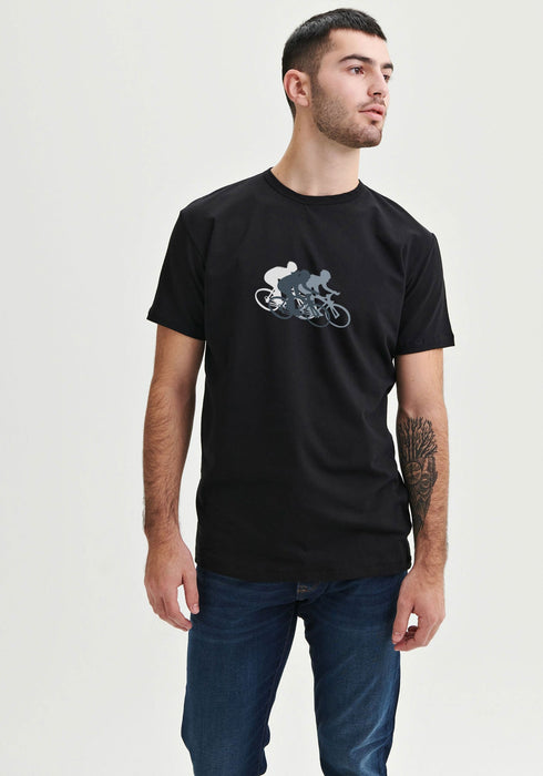 Tri-cycle - t-shirt pour homme noir