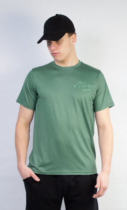T-shirt mérinos homme sauje ultra léger - bonnetier tente