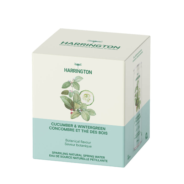 Cocktail sans alcool à saveur concombre & thé des bois