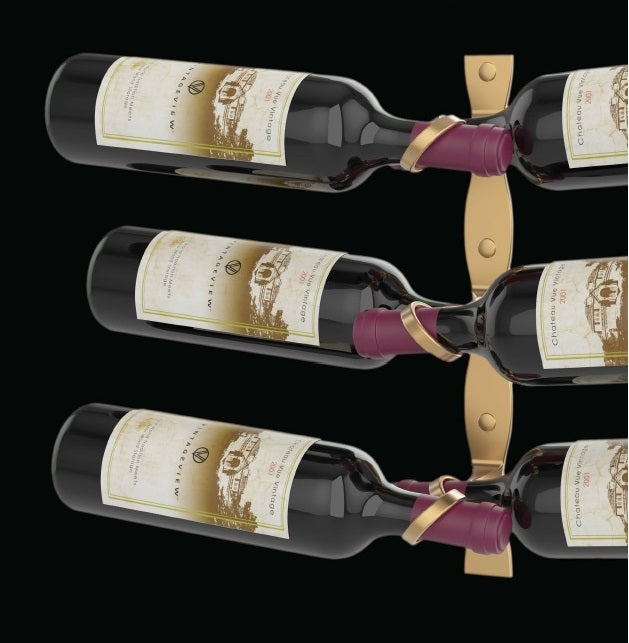 Helix double 5 (support à bouteille mural double)