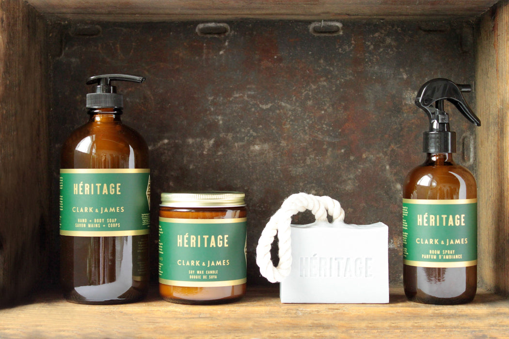 Bougie clark & james héritage