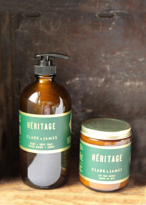 Bougie clark & james héritage