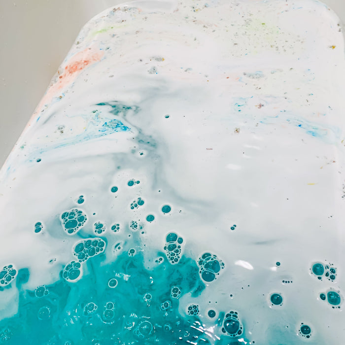 Poudre effervescente pour le bain