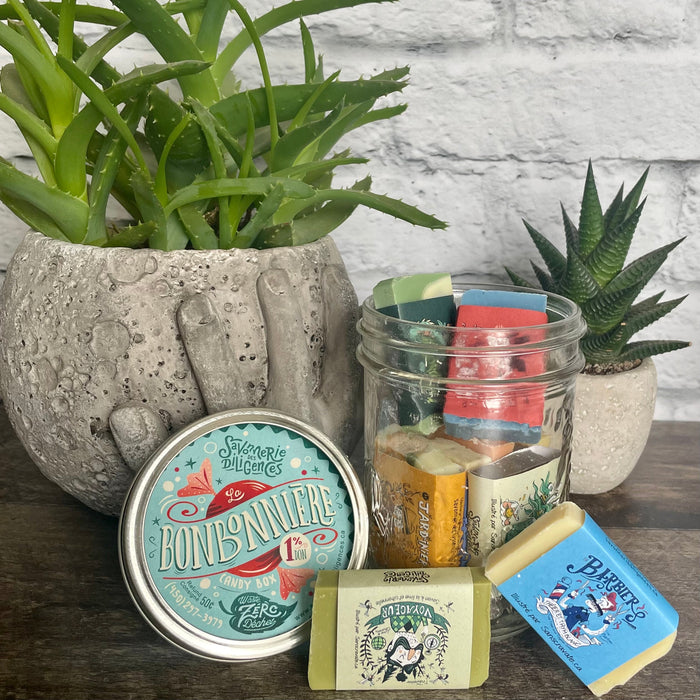 petite bonbonnière mini-savons