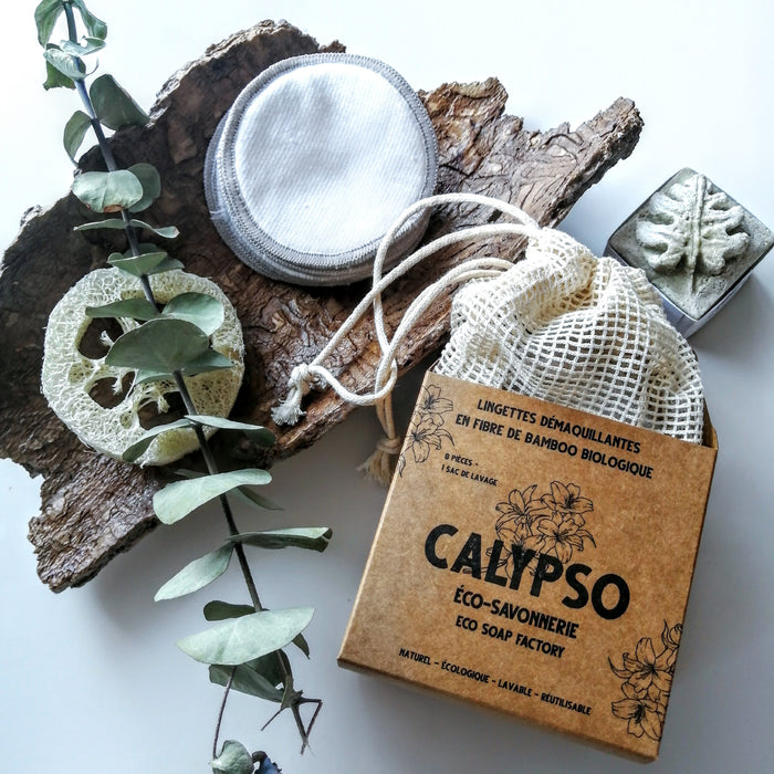 Lingettes démaquillantes en fibre de bambou - soft eye make up remover bamboo wipes