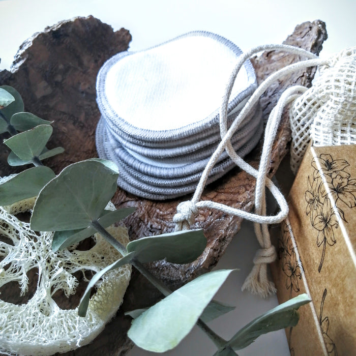 Lingettes démaquillantes en fibre de bambou - soft eye make up remover bamboo wipes