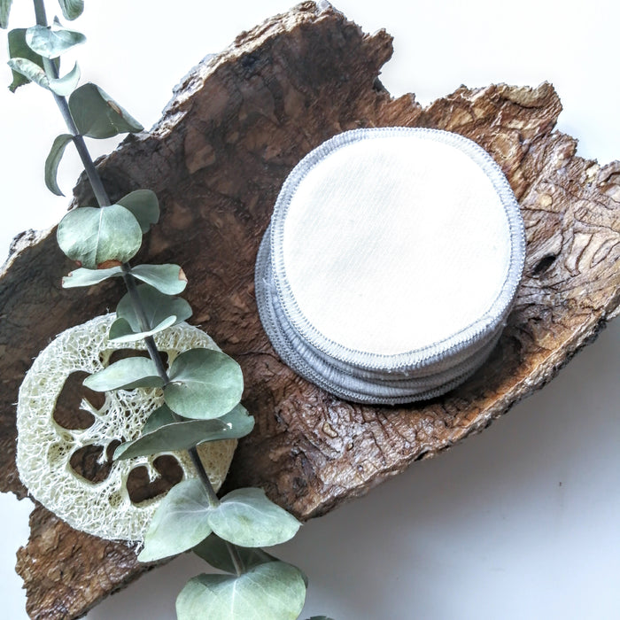 Lingettes démaquillantes en fibre de bambou - soft eye make up remover bamboo wipes