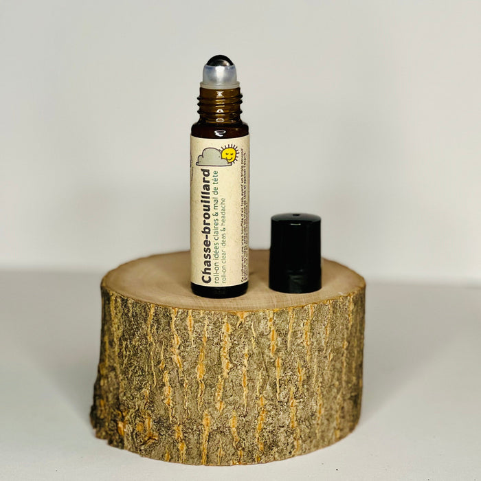 Chasse-brouillard - roll-on idées claires & mal de tête - végan