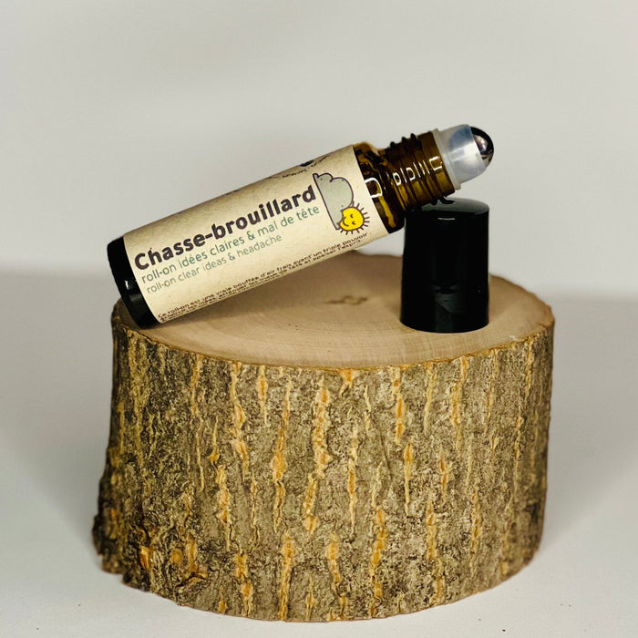 Chasse-brouillard - roll-on idées claires & mal de tête - végan