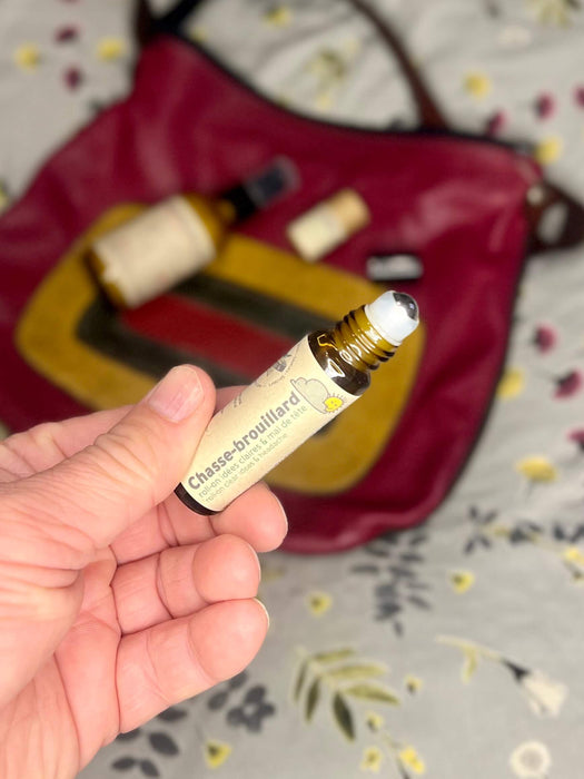 Chasse-brouillard - roll-on idées claires & mal de tête - végan