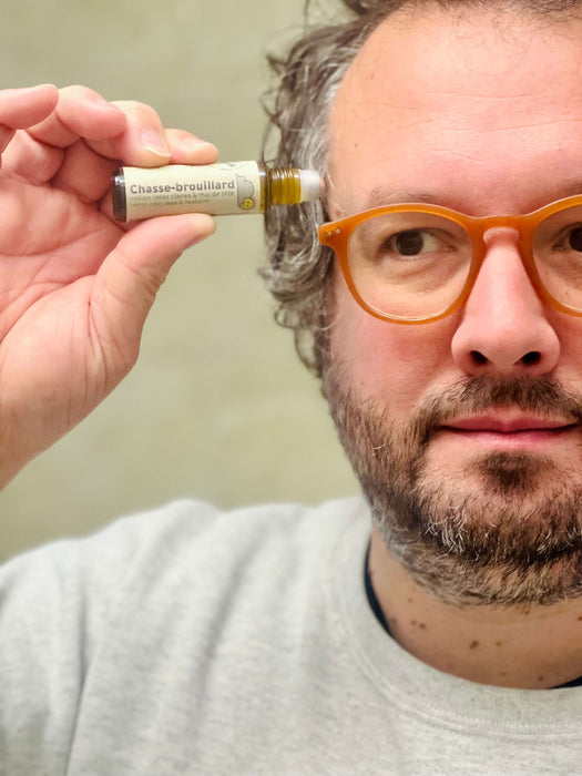 Chasse-brouillard - roll-on idées claires & mal de tête - végan