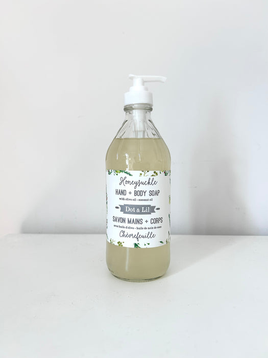 Savon liquide chèvrefeuille