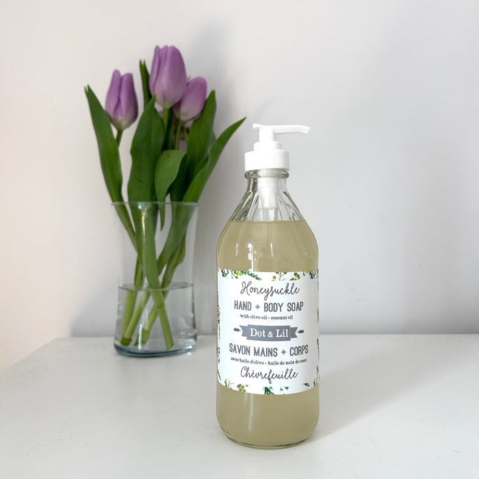 Savon liquide chèvrefeuille