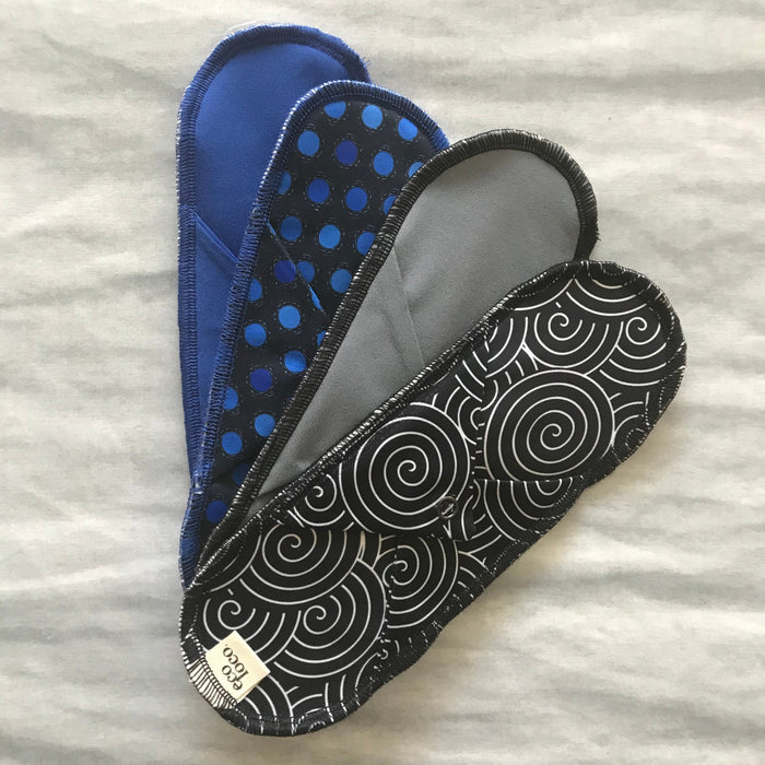 Serviettes hygiéniques lavables MAXI-NUIT (2) - Eco Loco