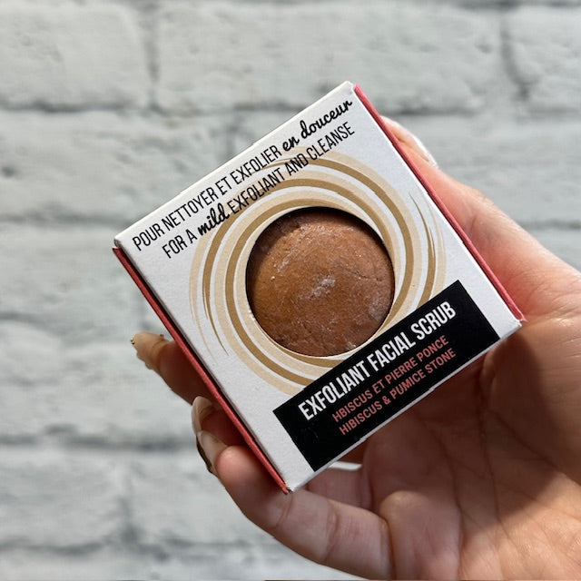 Exfoliant facial en barre