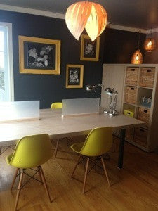 Lampe gladys moyenne / merisier blanc