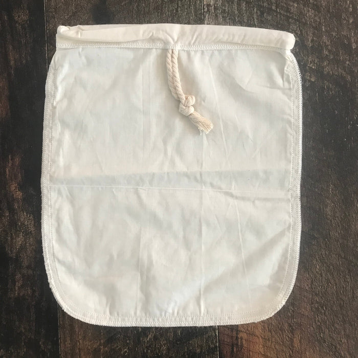 sac à lait de noix réutilisable