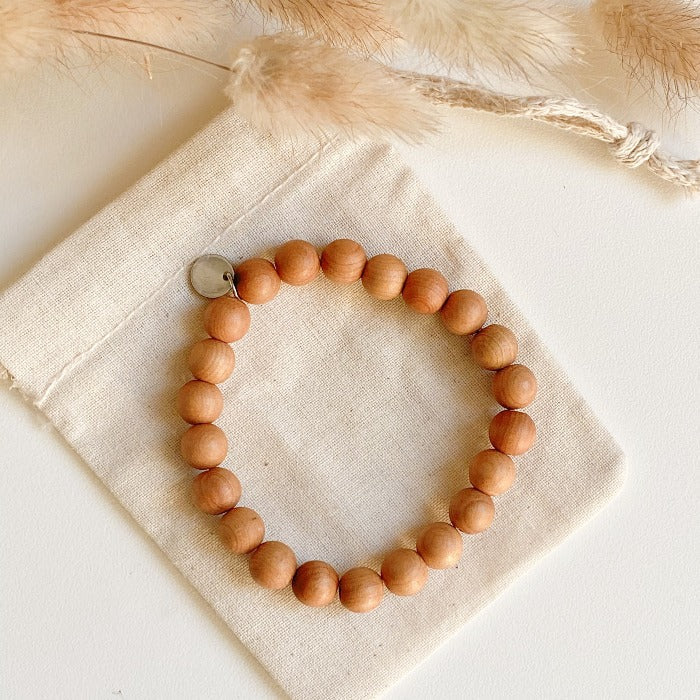 Bracelet en bois de cèdre