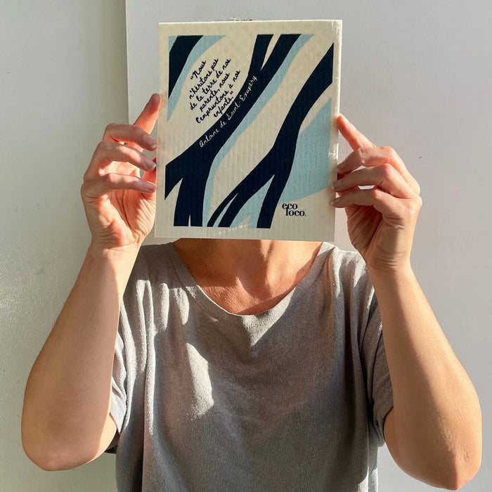 chiffon suédois remplace essuie-tout