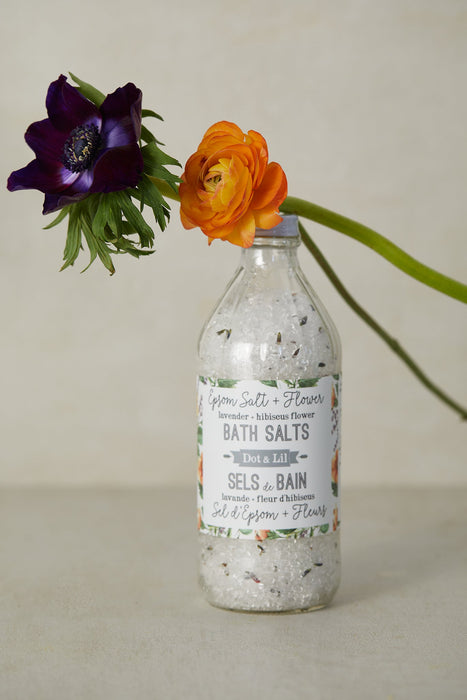 Sel bain lavande & hibiscus