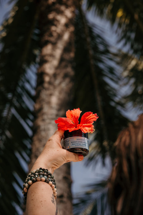 Masque bleuets sauvages et complexe marin