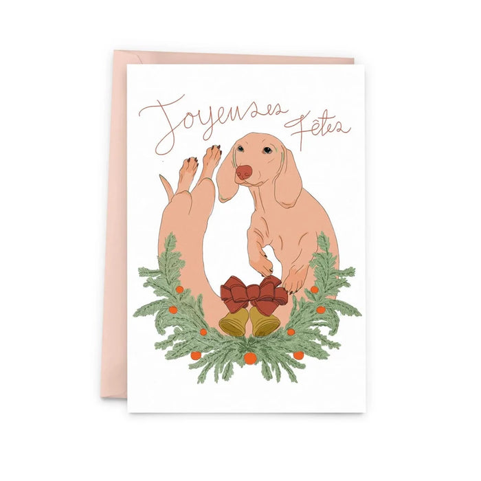 Joyeuses fetes teckel