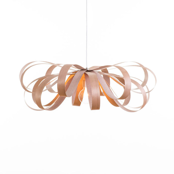 Lampe june / merisier rouge