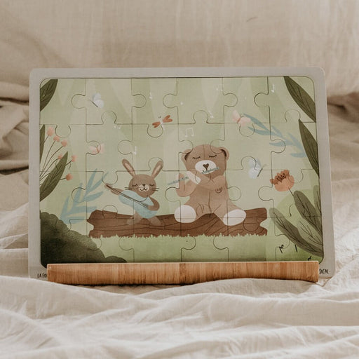 casse-tête en bois 25 morceaux  ''La Forêt enchantée de Moka'' 