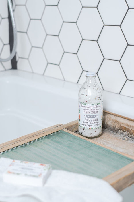 lavender & hibiscus bath salt