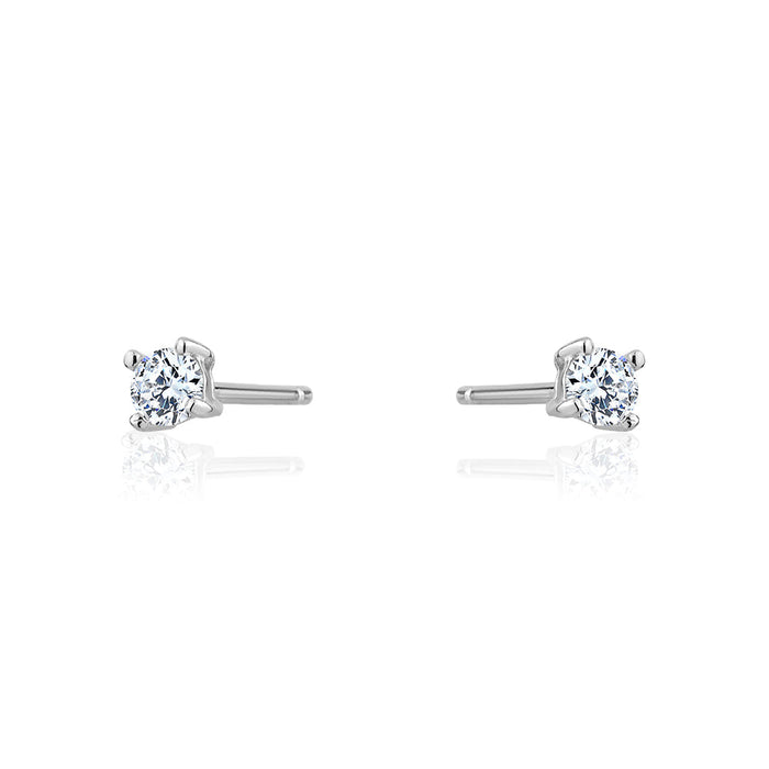 Boucles d'oreille clou total 0,30 carat