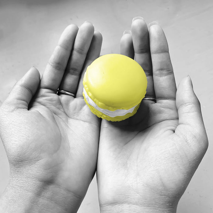 Savon Macaron FRAISE & BLEUET | STRAWBERRY & BLUEBERRY - Kimo Soaps