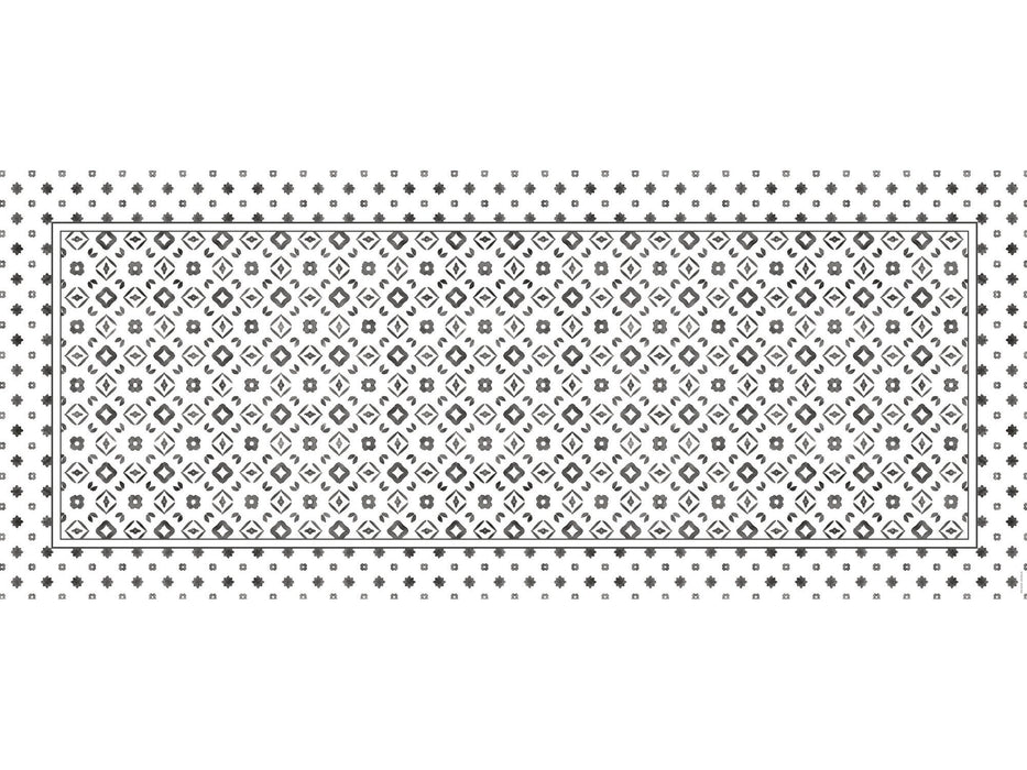 Tapis de vinyle runner monogramme - vinyl carpet runner monogram