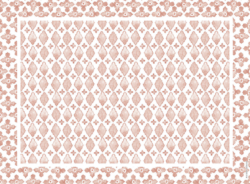 Napperon de vinyle - essaouira blush